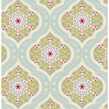 Tilda Spring Lake Fabric - Aurora Teal 1/2 Metre Length