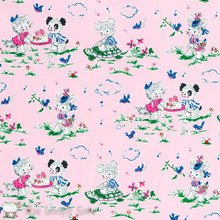 Strawberry Biscuit - Playdate Pink 1/2 Metre Length