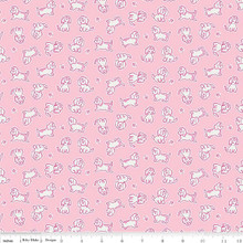 Strawberry Biscuit - Poodle Pink 1/2 Metre Length