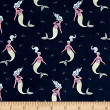 Into the Reef - Sirens Navy 1/2 Metre Length