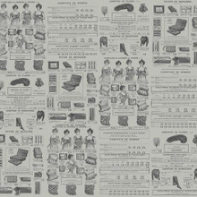 L'uccello Comptoir De Mercerie - Evening Grey L01801-2