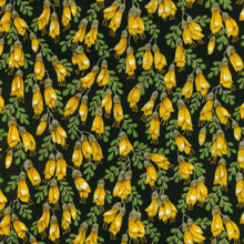 Kowhai Blossoms Col. 2  1/2 Metre Length