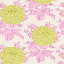 Tilda Sunkiss Grandmas Rose Pink - per half metre length