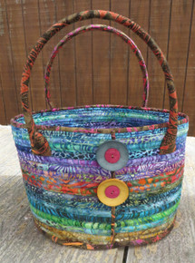 Camden Bag Kitset - Batik fabric colours may vary