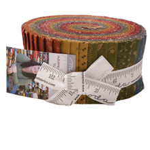 Moda Primitive Gatherings - Flower Garden Gatherings 2 1/2" Jelly Roll