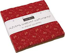 Moda Primitive Gatherings - Flower Garden Gatherings 5" squares