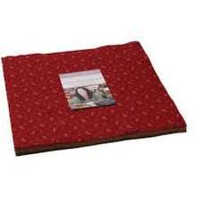 Moda Primitive Gatherings - Flower Garden Gatherings  10" square