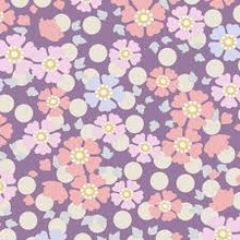 Tilda Plum Garden 100200 - per half metre length