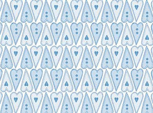 Helen Stubbings Basically Hugs #24113-BLU1 1/2 Metre Length