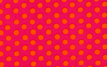 Spots Fuchsia  1/2 Metre Length