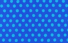 Spots Sapphire  1/2 Metre Length