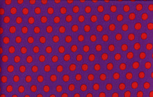 Spots Purple   1/2 Metre Length