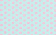 Spots Soft Blue   1/2 Metre Length