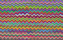 Zig Zag Multi   1/2 Metre Length