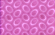 Aboriginal Lilac   1/2 Metre Length