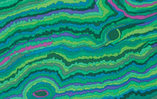 Jupiter MALACHITE  1/2 Metre Length