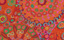 KF Classics - Millefiore - Tomato  1/2 Metre Length