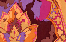 Kaffe Fassett Collective - Gothic - Brown  1/2 Metre Length