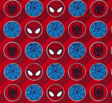 Spiderman Red Stripe 1/2 Metre Length