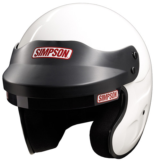 Simpson Racing Helmets >> Simpson Cruiser Helmet Snell Sa2015 White 8858 M6 Open Face Simpson Racing Helmets >> Simpson Cruiser Helmet Snell Sa2015 White 8858 M6 Open Face