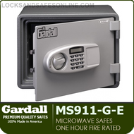 1 Hour Fire Microwave Safes with Electronic Lock | Gardall MS911-G / MS119-G Series
