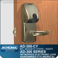Schlage AD-300-CY-MG (Magnetic Stripe - Insert) Electronic Locks