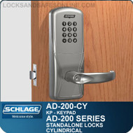 Schlage AD-200-CY - Standalone Cylindrical Locks - Keypad
