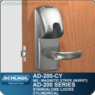 Schlage AD-200-CY - Standalone Cylindrical Locks - Magnetic Stripe (Insert)