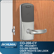 Standalone Proximity Locks | Schlage CO-200-Cylindrical