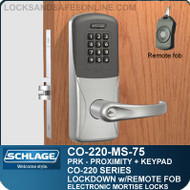 Mortise Proximity & Keypad Locks | Schlage CO-220-MS-75-PRK | Classroom Lockdown Solution