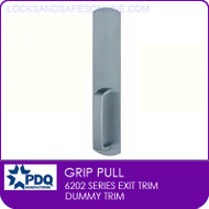 PDQ 6202 Grip Pull Trim | Dummy Trim | For PDQ 6202 Exit Devices