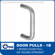 Door Pulls - 5/8” Round Straight | PDQ 1 Series (1B)