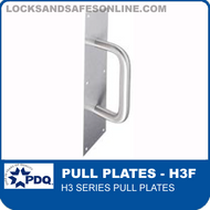 Commercial Pull Plates | PDQ H3 Series Pull Plates (H3F)