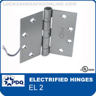 PDQ Electrified Hinges | EL 2 – Concealed electric through-wire