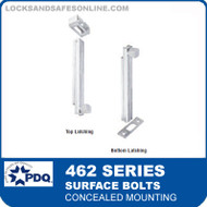 Surface Bolts - Concealed Mounting | PDQ 462 Series