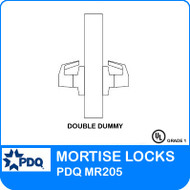 Non-Cylinder Double Dummy Mortise Locks | PDQ MR205 | F Sectional Trim