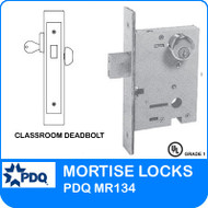 Classroom Deadbolts Mortise Locks | PDQ MR134
