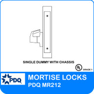 Single Dummy Trim with Chassis | PDQ MR212 | J Series Sectional Trim