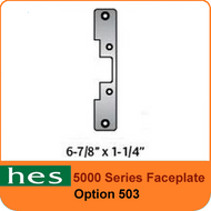 HES 503 Option - 5000 Series Faceplate