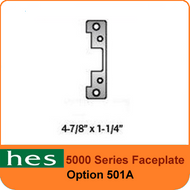HES 501A Option - 5000 Series Faceplate