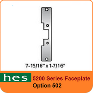 HES 5200 Series Faceplate - 502 Option