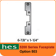 HES 5200 Series Faceplate - 503 Option