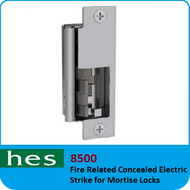 HES 8500 - Fire Rated Concealed Electric Strike for Mortise Locks