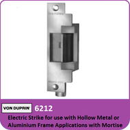 Von Duprin 6212 - Electric Strike for use with Hollow Metal or Aluminum Frame Applications with Mortise or Cylindrical Locks