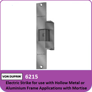 Von Duprin 6215 - Electric Strike for use with Hollow Metal or Aluminum Frame Applications with Mortise or Cylindrical Locks