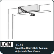 LCN 4021 - Smoothie Heavy Duty Top Jam Adjustable Door Closer