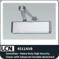 LCN 4511AVB - Smoothee - Heavy-Duty High Security Closer with Advanced Variable Backcheck