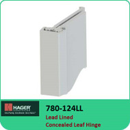 Roton 780-124LL - Lead Lined Concealed Leaf Hinge