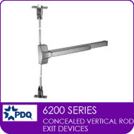 Commercial Concealed Vertical Rod Exit Devices | Grade 1 (GR1) | PDQ 6200 Series