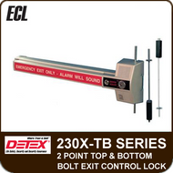 ECL-230X-TB - Alarmed 2 Point Top and Bottom Bolt Exit Control Lock